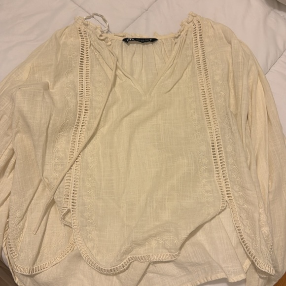 Zara embroidered top XS - Picture 5 of 5